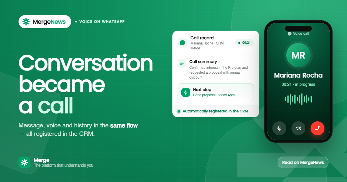 WhatsApp calls via the API: the conversation can become a voice call